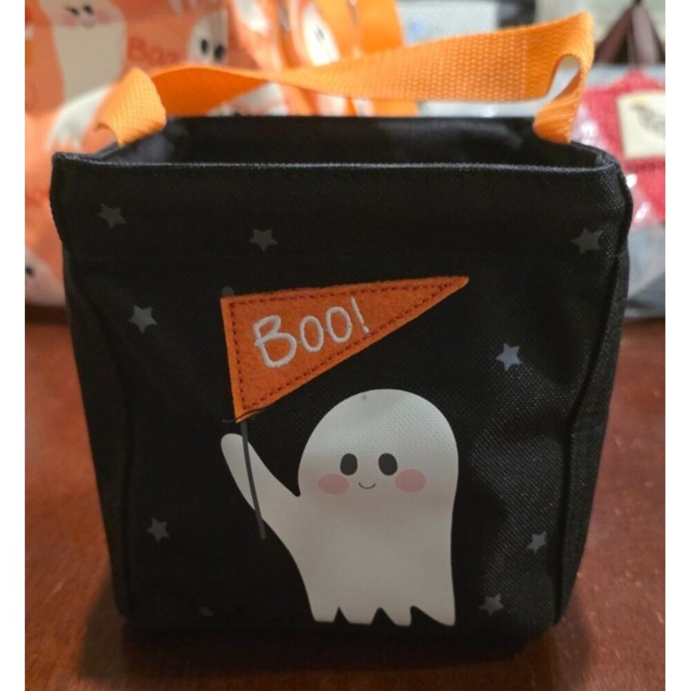 Thirty One Little Carry All Caddy Little Boo Ghost Halloween Bag NWT